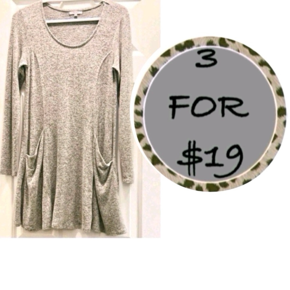 3/$19 Z Supply swing tunic top blouse